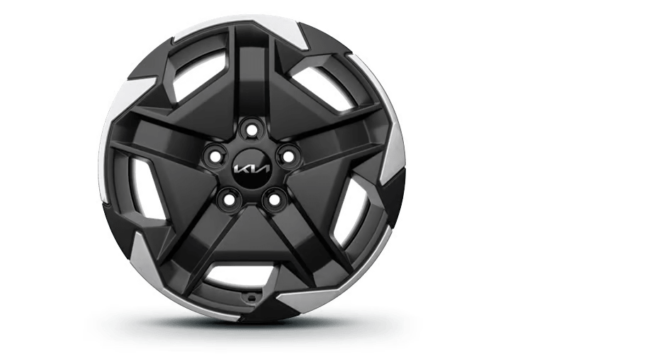 16” Dual tone crystal cut </br>alloy wheel